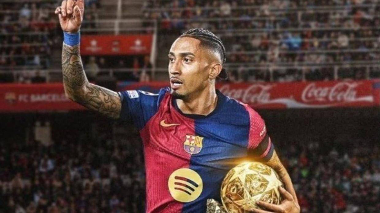 金球奖最新概率：拉菲尼亚断层领先，姆巴佩暴跌第五，一匹黑马杀出